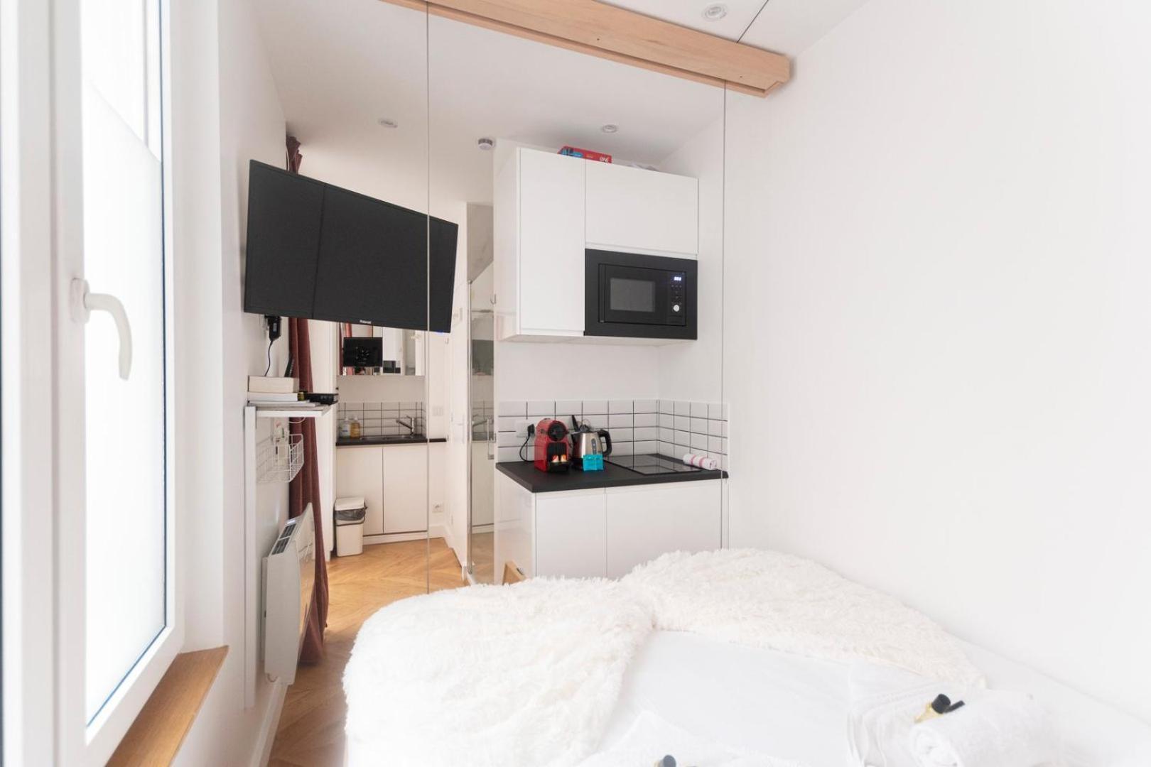 Super Central Mini Studio - 2 Pax, Murphy Bed Párizs Kültér fotó