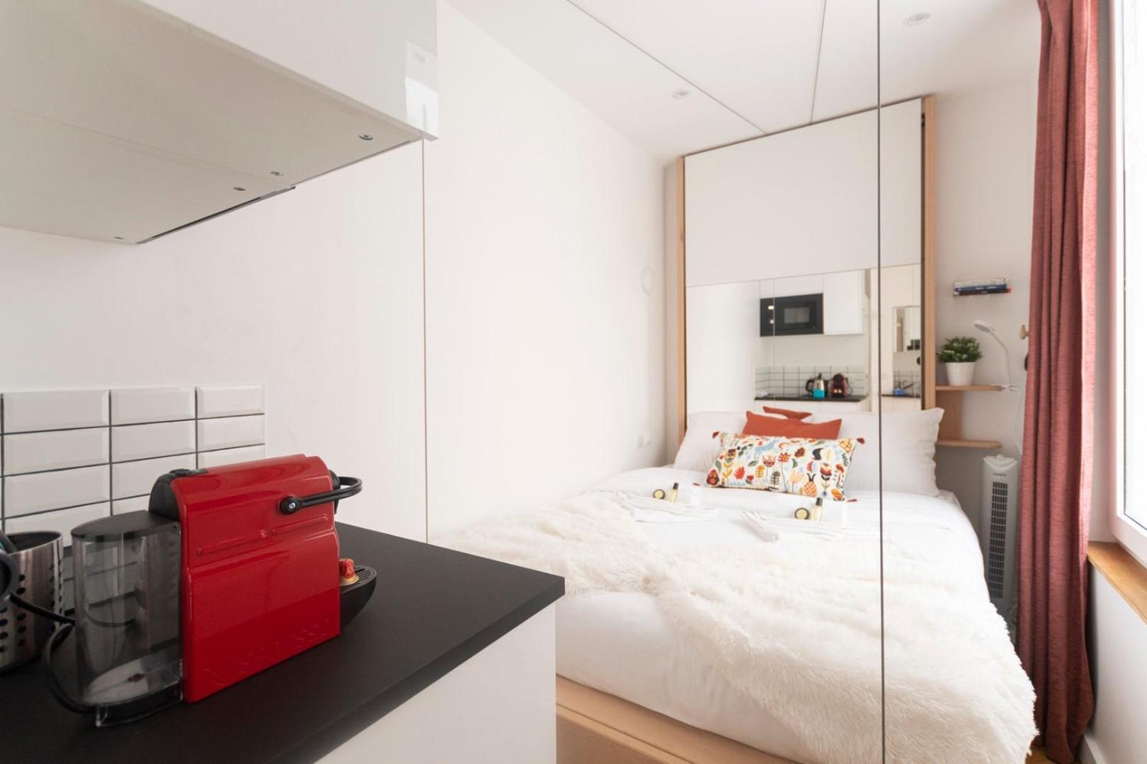 Super Central Mini Studio - 2 Pax, Murphy Bed Párizs Kültér fotó