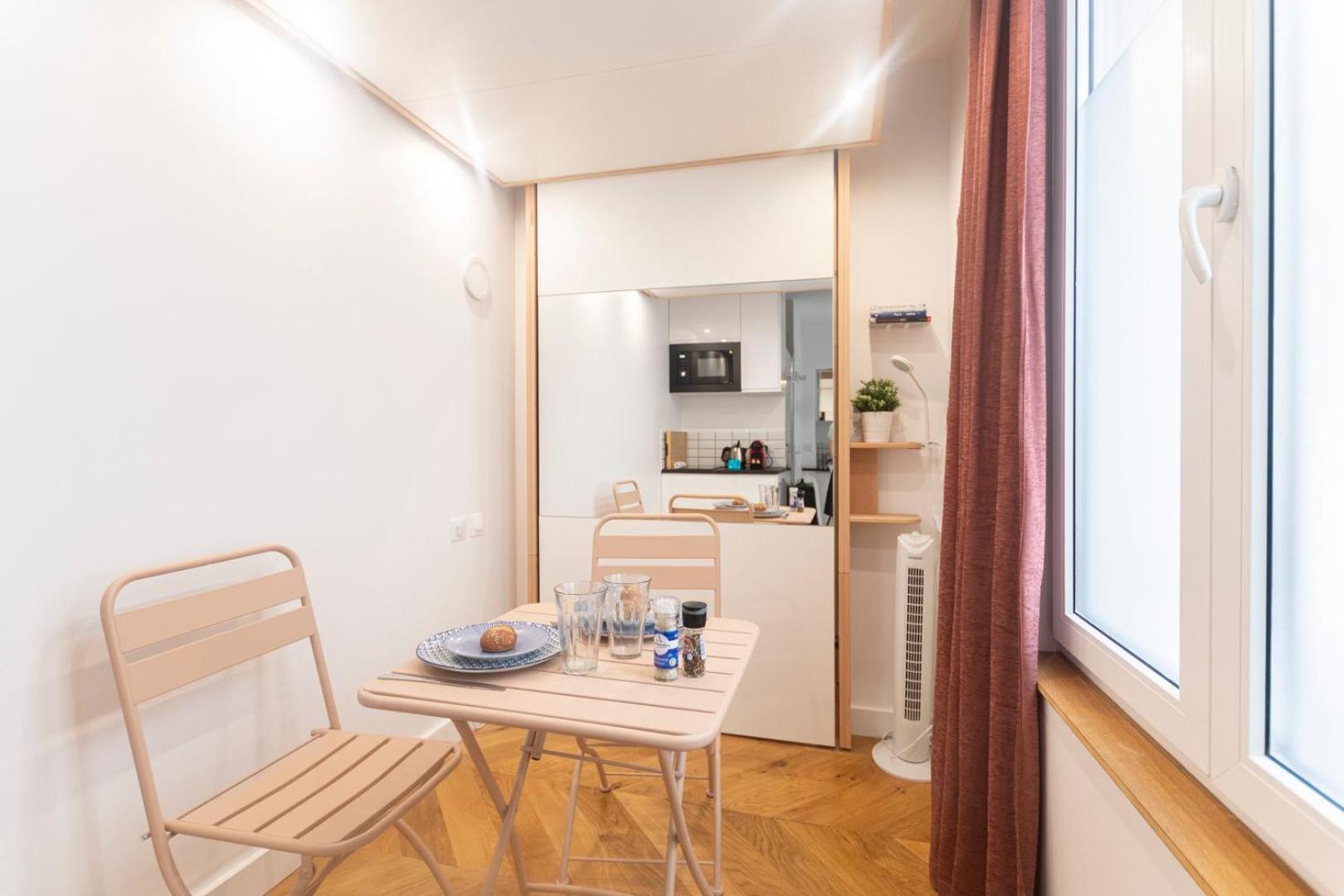 Super Central Mini Studio - 2 Pax, Murphy Bed Párizs Kültér fotó